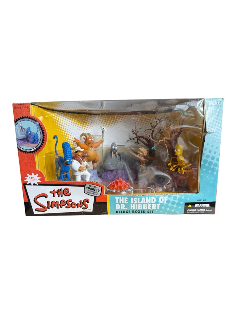 The Simpsons Island of Dr. Hibbert Deluxe Box Set McFarlane Toys Treehouse